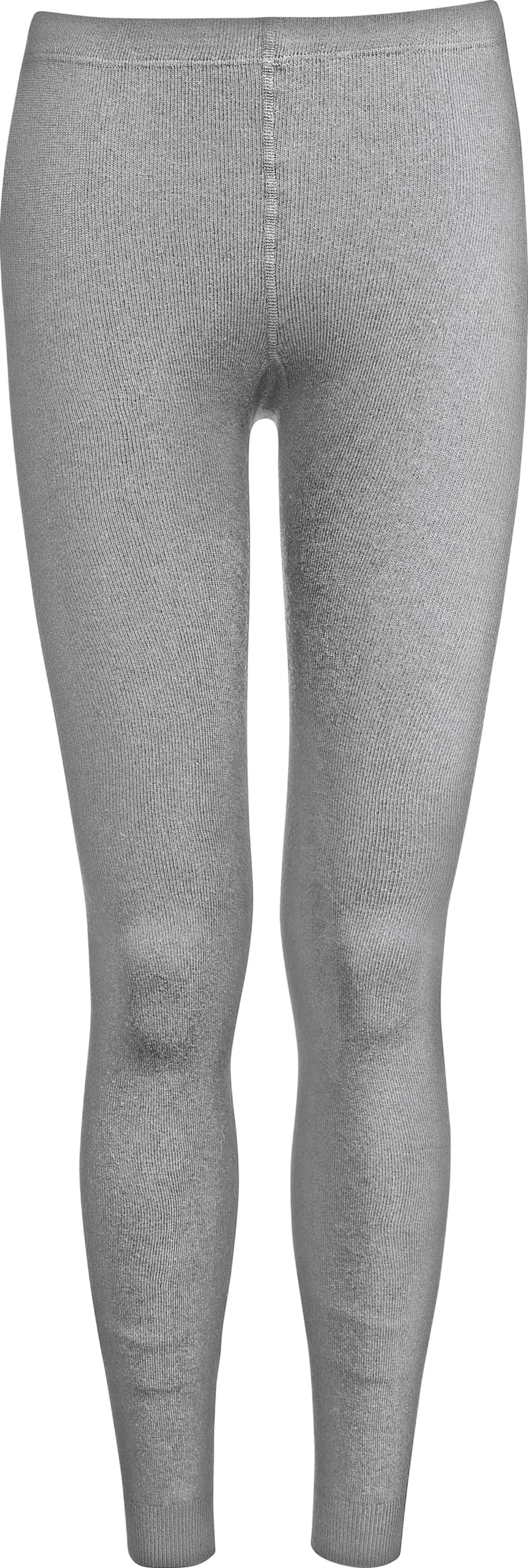 Sieh an! Damen Thermo-Leggings grau-meliert von Rogo