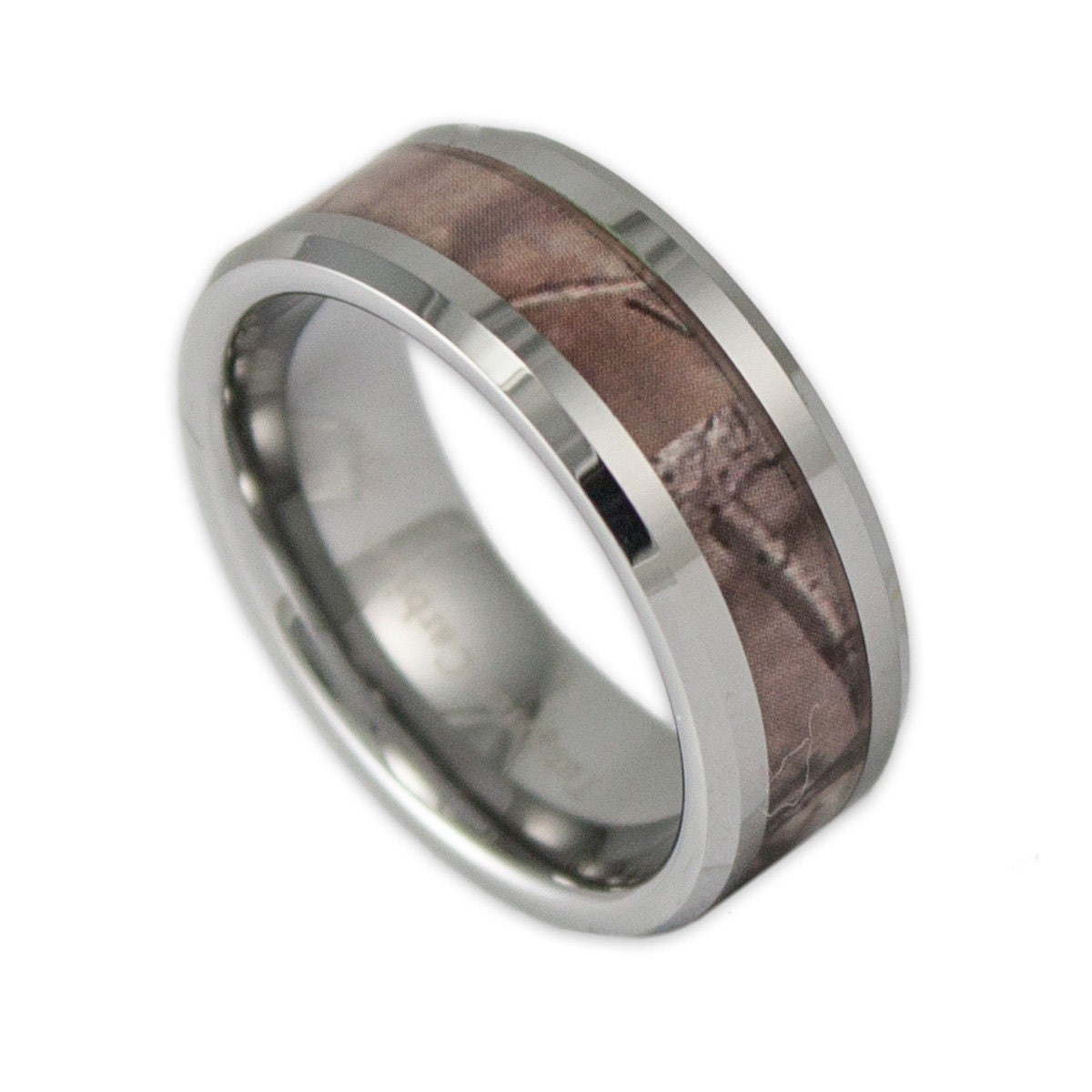 8 Mm Breiter Herren Baum Camo Wolfram Ehering Camouflage Band Mit Gravur 8 Mm Breiter Herren Baum Camo Wolfram Ehering Camouflage Band Mit Gravur von RogueRiverJewelry