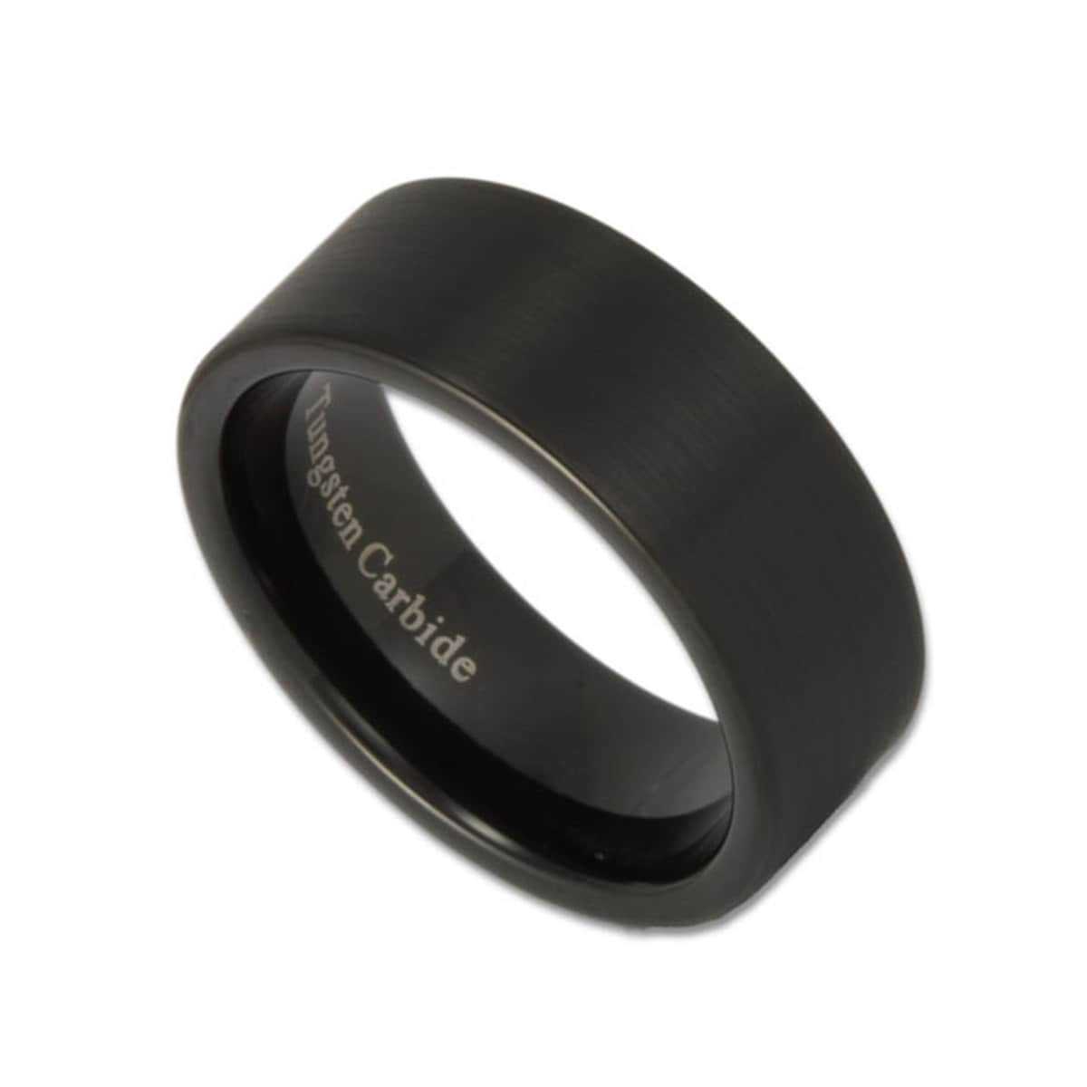 8 Mm Breiter Schwarzer Wolframband Herren Ehering Personalisiert Frei Innen Benutzerdefinierte Gravur 8 Mm Breiter Schwarzer Wolframband Herren Ehering Personalisiert Frei Innen Benutzerdefinierte Gravur von RogueRiverJewelry
