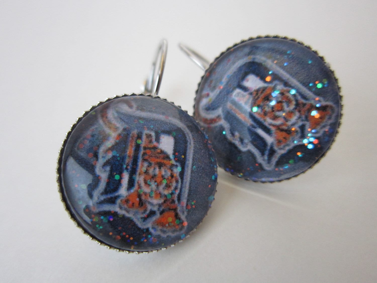 Detroit Tigers Stern Mädchen Ohrringe Detroit Tigers Stern Mädchen Ohrringe von RogueStarDesigns