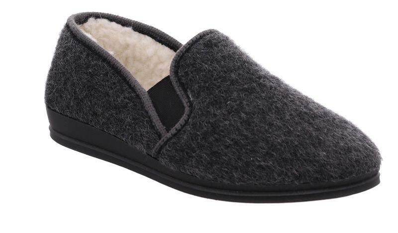 Rohde Herrenschuhe Hausschuhe ANTHRAZIT ANTHRAZIT - Gr. - 40 von Rohde