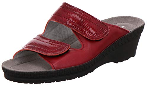 Rohde 1469 Neustadt-50 Damen Pantoletten Clogs, Größe:41 EU, Farbe:Rot Rohde 1469 Neustadt-50 Damen Pantoletten Clogs, Größe:41 EU, Farbe:Rot von Rohde