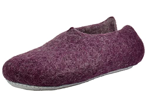 Rohde 7980 Nepal Damen Hausschuhe Pantoffeln Slipper, Größe:39 EU, Farbe:Violett von Rohde