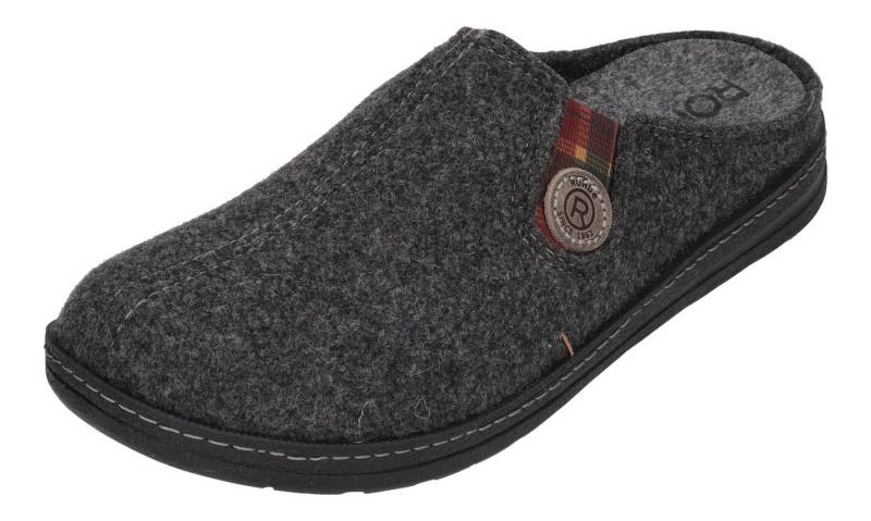 Rohde ASIAGO-G 7142-82 Hausschuh Anthrazit von Rohde