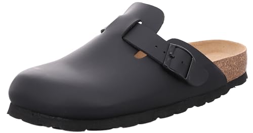 Rohde Alba Damen Pantolette Clogs Hausschuh 6077 Schwarz, Schuhgröße:36 EU von Rohde