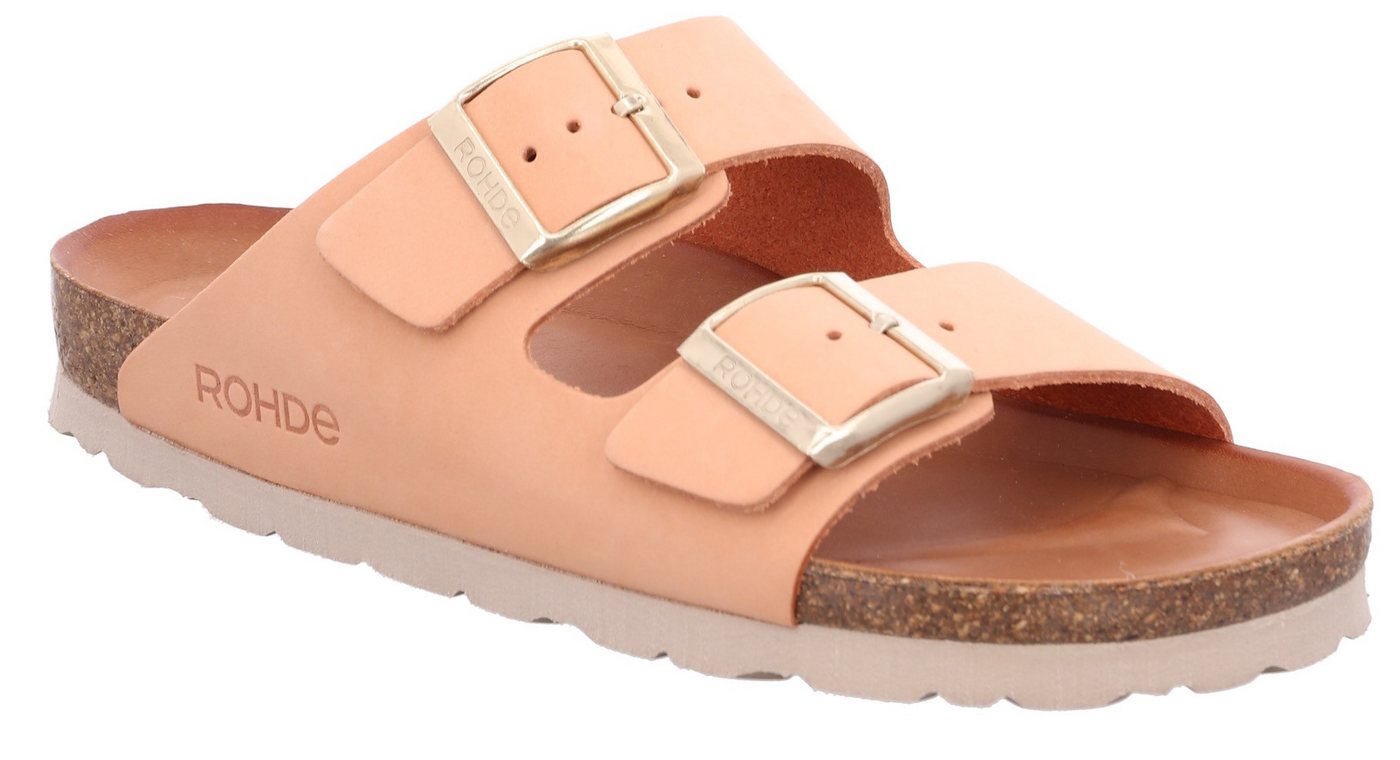 Rohde Alba Pantolette, Keilabsatz, Sommerschuh, Hausschuh mit zwei Schnallenverschlüsse Rohde Alba Pantolette, Keilabsatz, Sommerschuh, Hausschuh mit zwei Schnallenverschlüsse von Rohde
