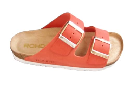 Rohde ALBA Damen, Frauen, Pantoletten, Slipper,Slides,Sandalen,Sommerschuhe,Freizeitschuhe,Gartenschuhe,Sommerschuhe,Clogs,KISS,38 EU von Rohde