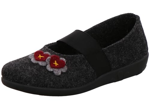 Rohde Ballerup, Pantofole Donna, Grigio (83 Grafite), 39 EU von Rohde