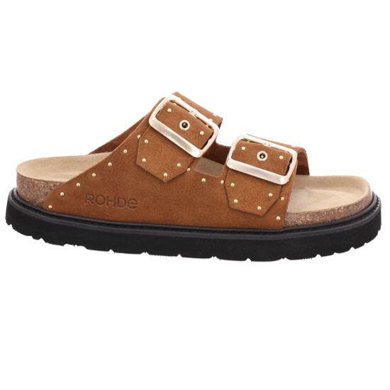 Rohde Herrenschuhe Slipper CUOIO CUOIO - Gr. - 39 von Rohde