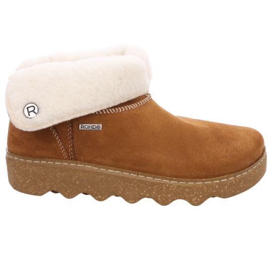 Rohde Damenschuhe Hausschuhe CUOIO CUOIO - Gr. - 40 von Rohde