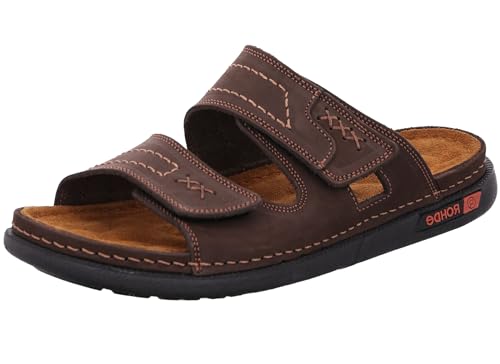 Rohde Cento Herren, Männer, Pantoletten, Slipper,Slides,Sandalen,Sommerschuhe,Freizeitschuhe,Freizeitschuhe,Slipper,Espresso,45 EU von Rohde