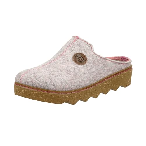 Rohde Damen, Frauen, Pantoletten, Slipper,Sandalen,Freizeitschuhe,Schlupfschuhe,schluepfschuhe,Slipper,Slides,Slip-ons,Mules,Rose,37 EU von Rohde