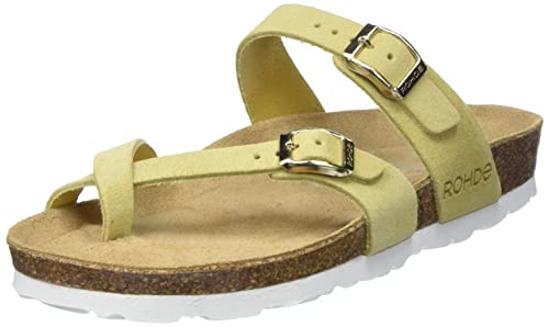 Rohde Damen Alba Hausschuh, 21 Safran, 36 EU von Rohde