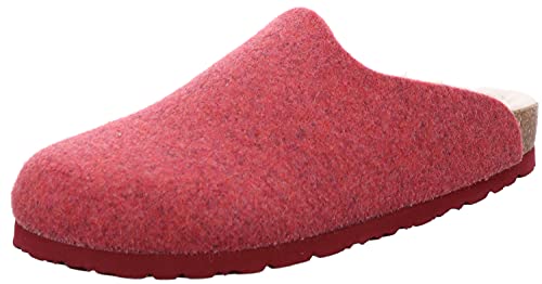 Rohde Damen Pantoffeln Hausschuhe Filz Alba 6061, Größe:41 EU, Farbe:Pink von Rohde