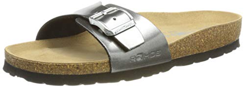Rohde Damen Alba Pantoletten, 88 Altsilber, 40 EU Rohde Damen Alba Pantoletten, 88 Altsilber, 40 EU von Rohde