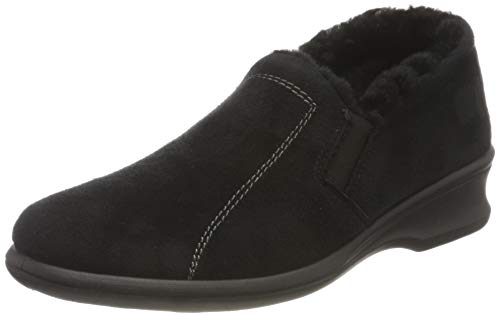 Rohde Damen Farun Niedrige Hausschuhe, Negro (Negro) von Rohde