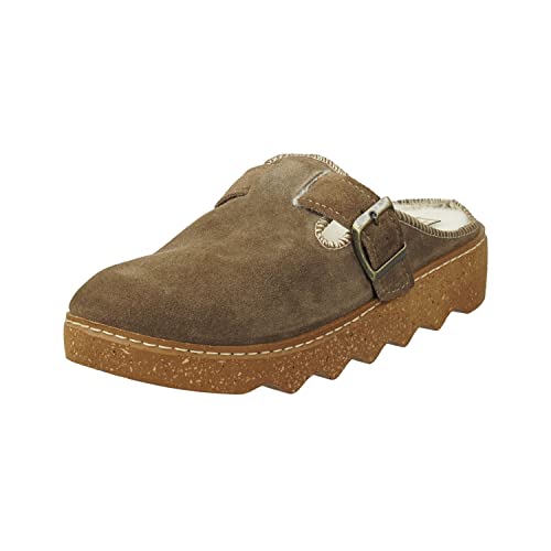 Rohde Damen, Frauen, Hausschuhe,warm gefüttert,verbandschuhe,therapieschuhe,Klett-Hausschuhe,Earth,37 EU / 4 UK von Rohde