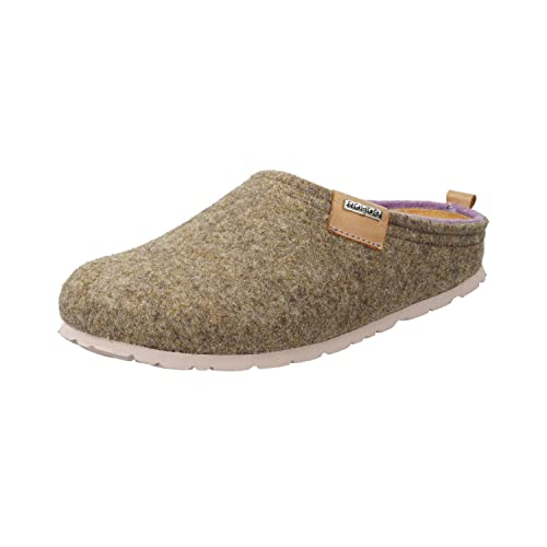 Rohde Damen, Frauen, Pantoffeln, Hausschuhe,Wechselfußbett,Backless Slipper,Gartenschuhe,Puschen,Pantoletten,Latschen,LEINEN,40 EU / 6.5 UK von Rohde