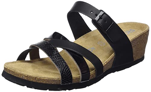 Rohde Damen Verona Hausschuh, 90 schwarz, 42 EU von Rohde