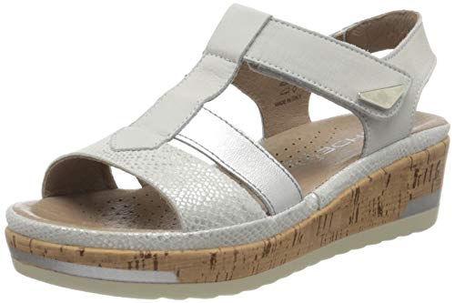 Rohde Damen Riviera T-Spangen Sandalen, Weiß (Offwhite 01), 36 EU von Rohde