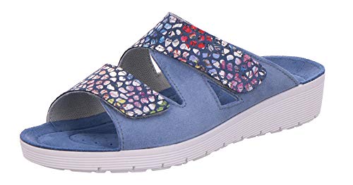 Rohde Roma Damen, Frauen, Pantoletten, Slipper,Slides,Sandalen,Sommerschuhe,Freizeitschuhe,Schlupfschuhe,schluepfschuhe,Jeans,39 EU von Rohde