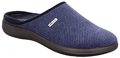 Rohde Damen Schuhe Pantoffeln Hausschuhe Bari 4835, Größe:40 EU, Farbe:Blau von Rohde