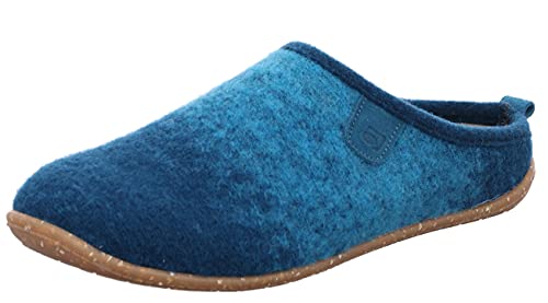 Rohde Damen Schuhe Pantoffeln Hausschuhe Tivoli-D 6862, Größe:41 EU, Farbe:Blau von Rohde