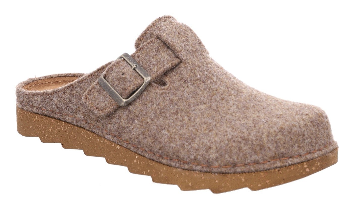 Rohde FOGGIA-H Pantoffel Hausschuh, Schlappen, Clog mit Schnallenverschluss von Rohde