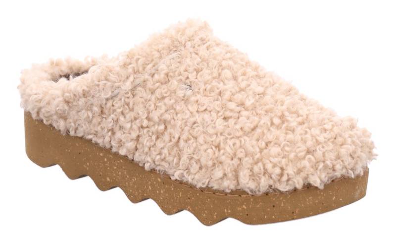 Rohde FOGGIA Pantoffel Homeslipper, Wohlfühlschuh, Clog mit Plateausohle von Rohde