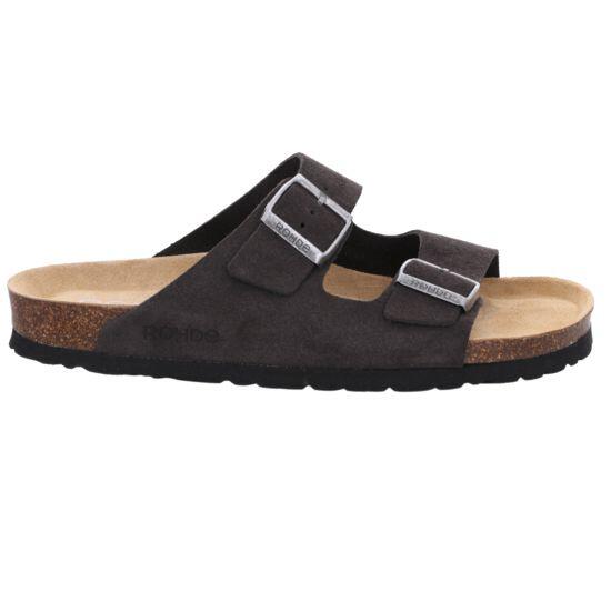 Rohde Herrenschuhe Slipper GRAPHIT GRAPHIT - Gr. - 44 von Rohde