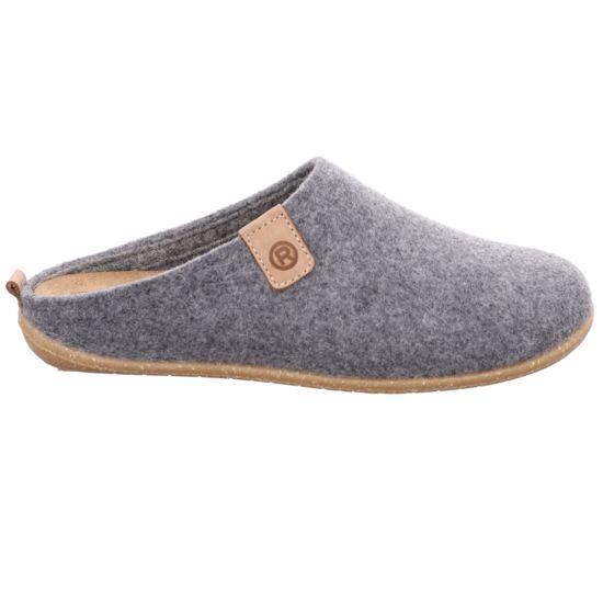 Rohde Damenschuhe Hausschuhe PLATIN - Gr. - 37 von Rohde