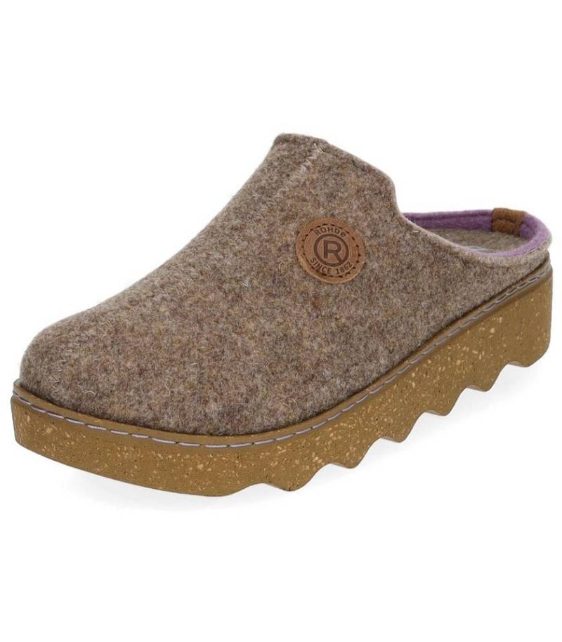 Rohde Hausschuhe Filz Hausschuh von Rohde