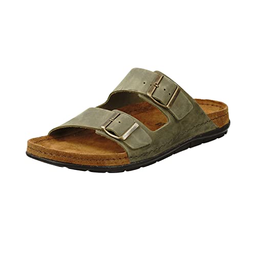 Rohde RODIGO-H Herren, Männer, Pantoletten, Slipper,Slides,Sandalen,Sommerschuhe,Freizeitschuhe,sommerclogs,Sandalen,Slides,Olive,47 EU von Rohde