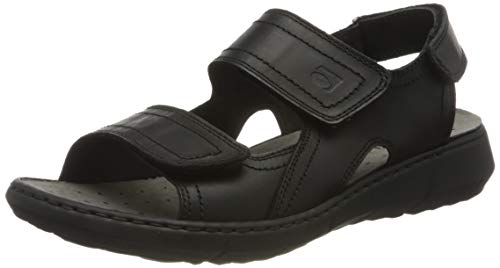 Rohde Herren Arezzo Riemchensandalen, Schwarz (Schwarz 90), 44 EU von Rohde