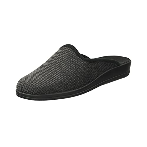 Rohde Herren, Männer, Pantoffeln, Hausschuhe,Textil-Pantoffeln,Schlupfschuhe,schluepfschuhe,Slides,Slip-ons,Mules,Puschen,Graphit,40 EU / 6.5 UK von Rohde