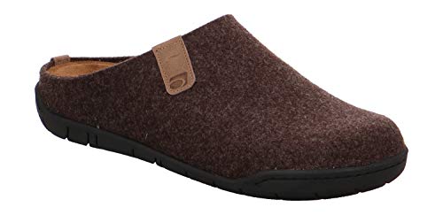 Rohde 6650 Mantua Schuhe Herren Pantoffeln Pantoletten Clogs Weite G, Größe:42 EU, Farbe:Braun von Rohde