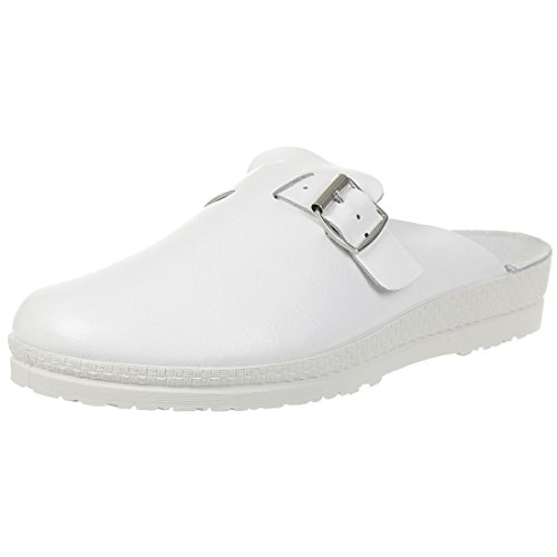 Rohde Neustadt H Clogs Herren Hausschuhe Schuhe 1511 Weiss, Schuhgröße:41 EU von Rohde