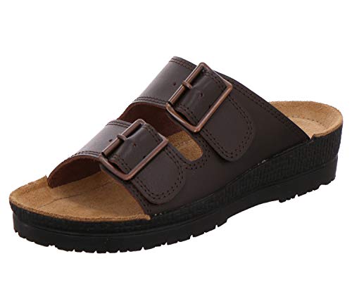 Rohde Herren, Männer, Pantoletten, Slipper,Hauschuhe,Schlupfschuhe,schluepfschuhe,Slipper,Slides,Slip-ons,Mules,Clogs,Espresso,40 EU / 6.5 UK von Rohde