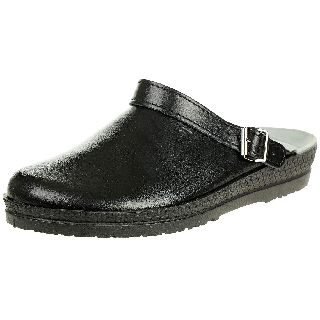 Rohde Herren Neustadt-h Clogs Hausschuhe Arztschuhe 1518 Schwarz von Rohde