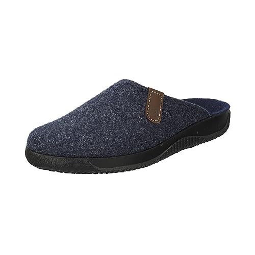 Rohde Damen, Frauen, Pantoletten, Slipper,Sandalen,Freizeitschuhe,Schlupfschuhe,schluepfschuhe,Slipper,Slides,Slip-ons,Mules,BLAU,43 EU von Rohde