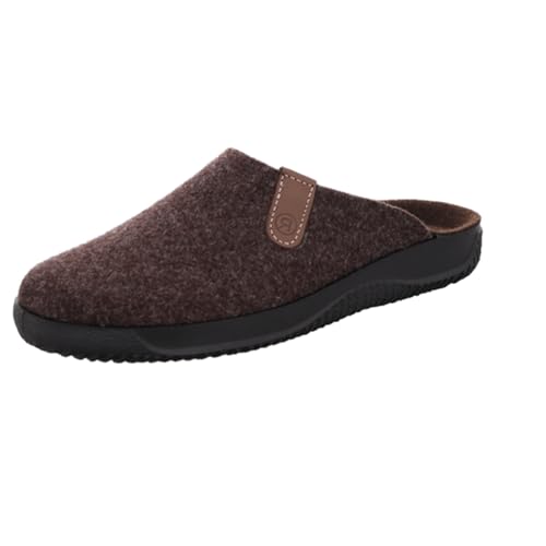 Rohde Damen, Frauen, Pantoletten, Slipper,Sandalen,Freizeitschuhe,Schlupfschuhe,schluepfschuhe,Slipper,Slides,Slip-ons,Mules,Mocca,41 EU von Rohde