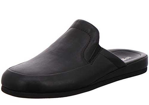 Rohde Varberg Herren Pantoffeln Hausschuhe Schuhe 6607 90 schwarz, Schuhgröße:43 EU von Rohde