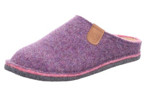 Rohde LUCCA Pantoffel Clog, Hausschuh, Homeslipper in melierter Optik von Rohde