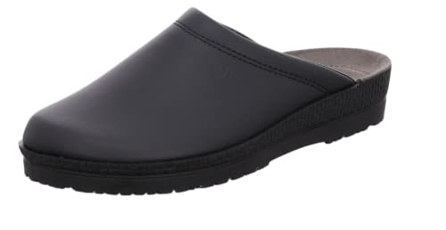 Rohde Herren, Männer, Pantoletten, Hausschuhe,Sommerschuhe,sommerclogs,Clogs,Hauschuhe,Schlupfschuhe,schluepfschuhe,Mules,SCHWARZ,45 EU / 10.5 UK von Rohde