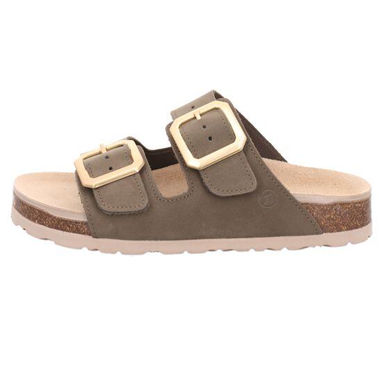 Rohde Herrenschuhe Slipper OLIVE OLIVE - Gr. - 41 von Rohde