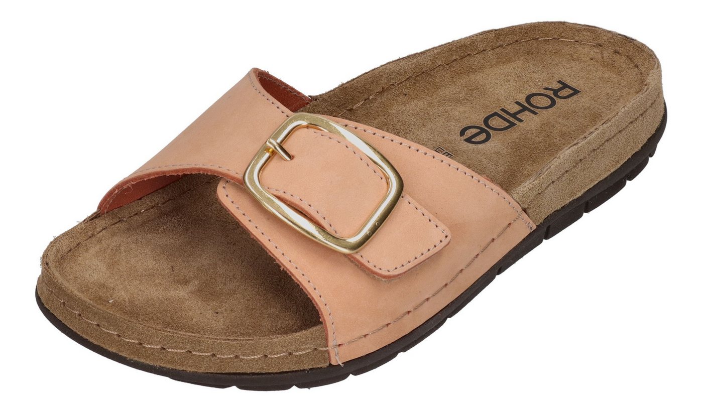 Rohde RODIGO-D 5875 Pantolette Lachs von Rohde