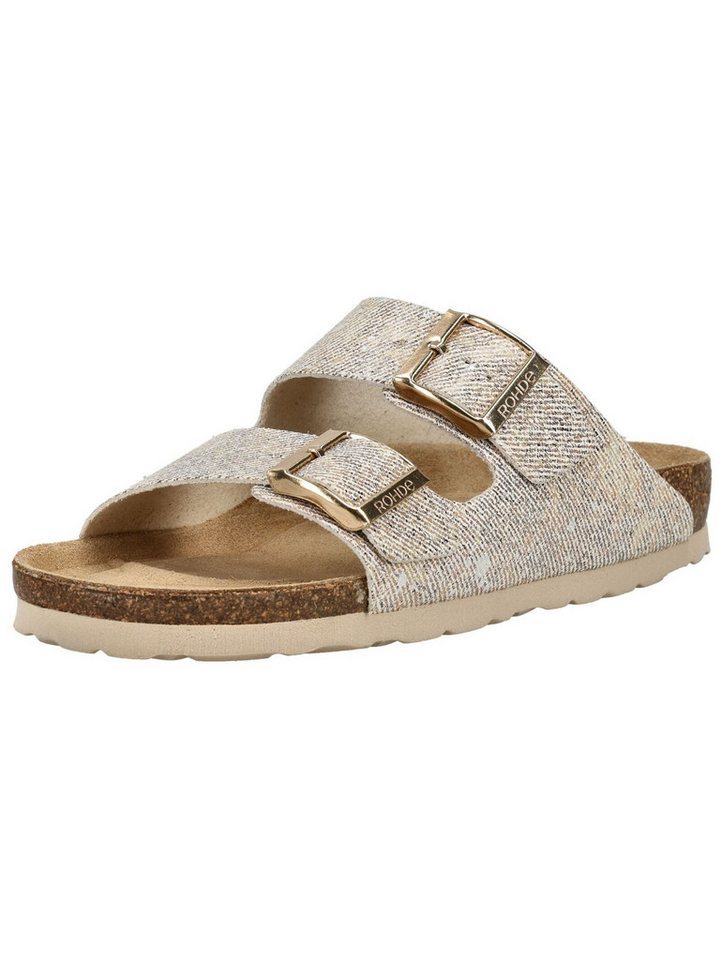 Rohde Rohde Pantoletten Veloursleder Pantolette von Rohde