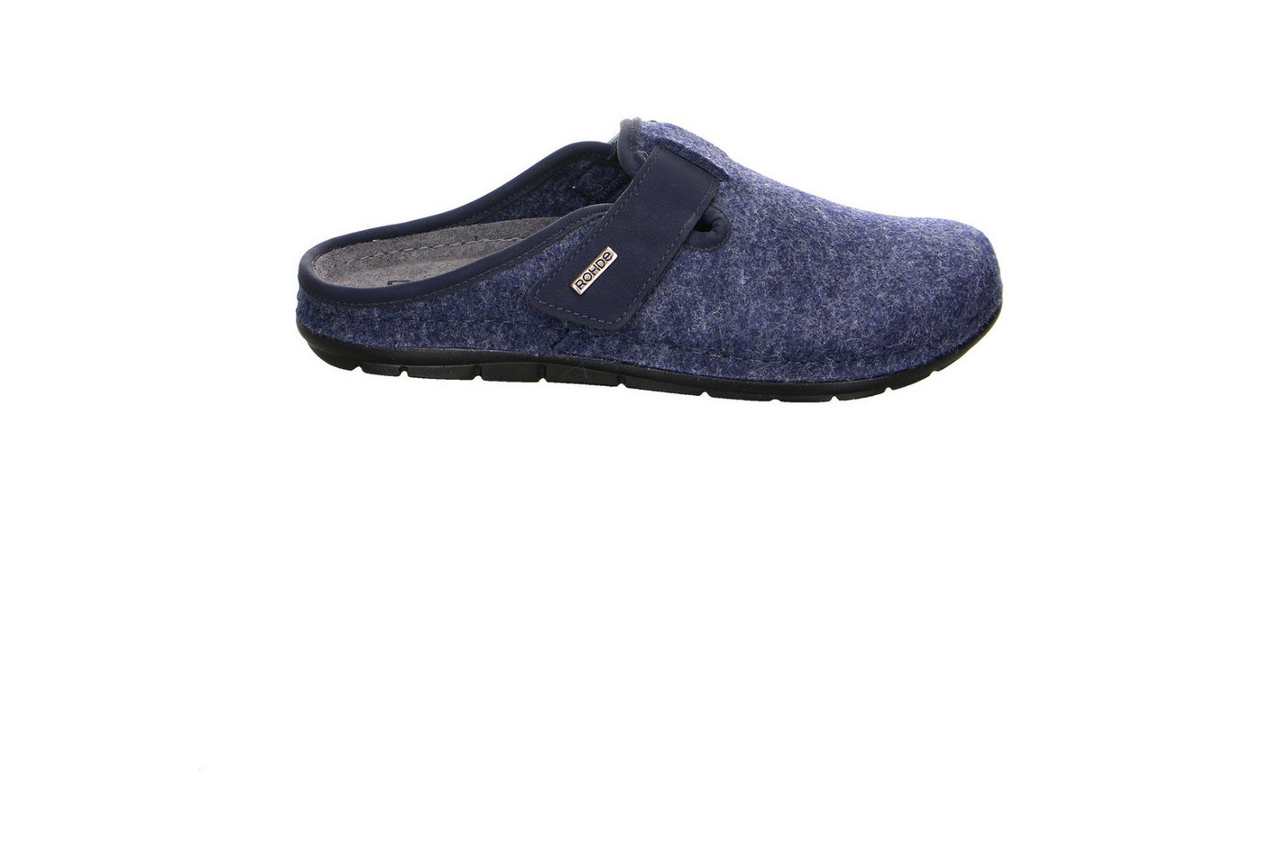 Rohde Rohde Synthetik Hausschuhe Damen blau Pantoffel von Rohde