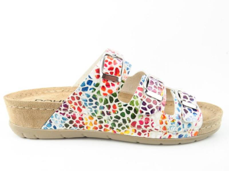 Rohde Softino multicolor Pantolette von Rohde