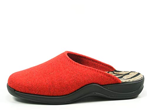 Rohde Vaasa-D, Damen Clogs, Rot (Cherry 43), 36 EU von Rohde